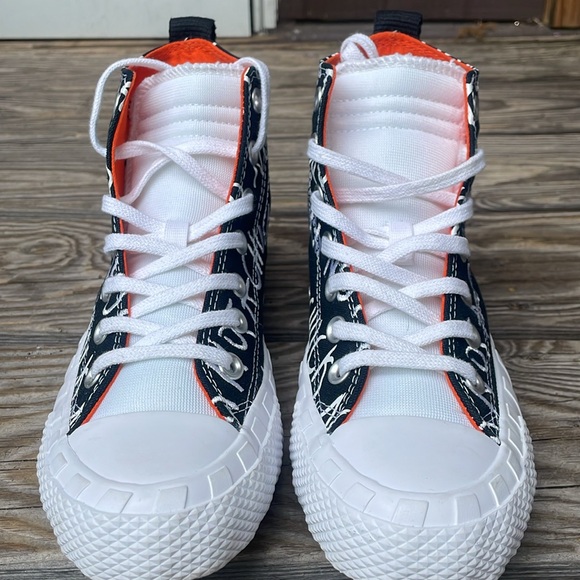 Converse Not A Chuck Sneakers Canvas High TOP (RETAIL 70) - Picture 12 of 13